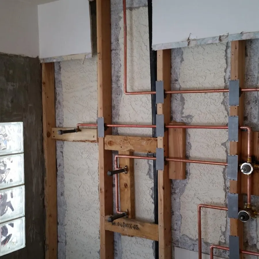 Copper pipe installation for Burst Pipe Repair in Wheeling